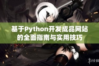 基于Python开发成品网站的全面指南与实用技巧