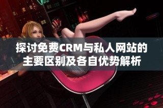 探讨免费CRM与私人网站的主要区别及各自优势解析