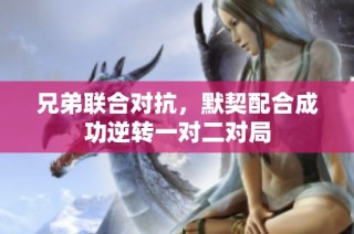 兄弟联合对抗，默契配合成功逆转一对二对局