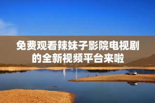 免费观看辣妹子影院电视剧的全新视频平台来啦