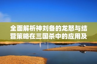 全面解析神刘备的龙怒与结营策略在三国杀中的应用及优势解析