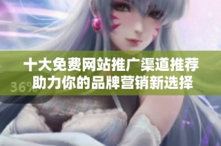 十大免费网站推广渠道推荐 助力你的品牌营销新选择