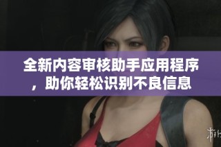 全新内容审核助手应用程序，助你轻松识别不良信息