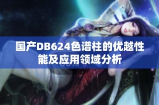 国产DB624色谱柱的优越性能及应用领域分析