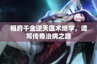 相府千金逆天医术绝学，谱写传奇治病之路