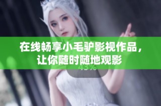 在线畅享小毛驴影视作品，让你随时随地观影 