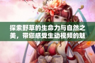 探索野草的生命力与自然之美，带您感受生动视频的魅力