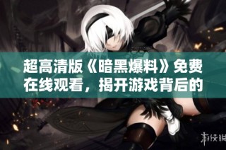 超高清版《暗黑爆料》免费在线观看，揭开游戏背后的神秘面纱！