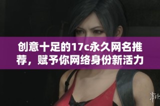 创意十足的17c永久网名推荐，赋予你网络身份新活力