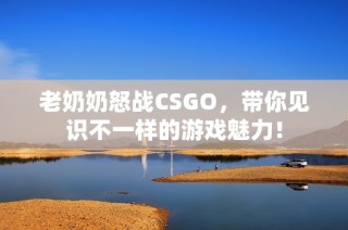 老奶奶怒战CSGO，带你见识不一样的游戏魅力！