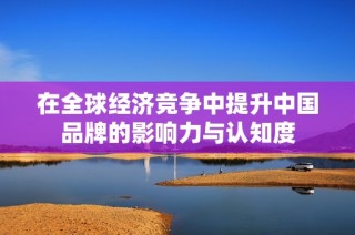 在全球经济竞争中提升中国品牌的影响力与认知度