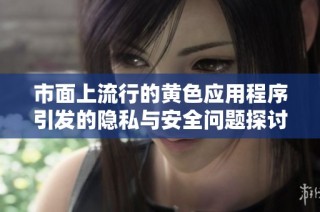市面上流行的黄色应用程序引发的隐私与安全问题探讨