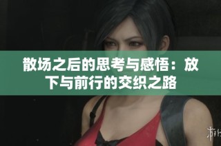 散场之后的思考与感悟：放下与前行的交织之路