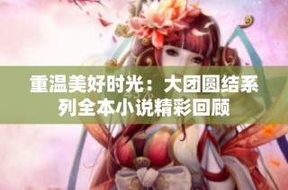 重温美好时光：大团圆结系列全本小说精彩回顾