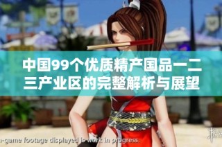 中国99个优质精产国品一二三产业区的完整解析与展望