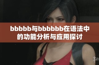bbbbb与bbbbbb在语法中的功能分析与应用探讨