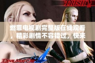 燃罪电视剧完整版在线观看，精彩剧情不容错过，快来观看吧