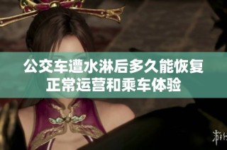 公交车遭水淋后多久能恢复正常运营和乘车体验