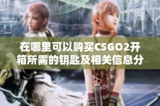 在哪里可以购买CSGO2开箱所需的钥匙及相关信息分享