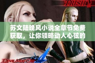 苏文陆晚风小说全章节免费获取，让你领略动人心弦的爱情故事