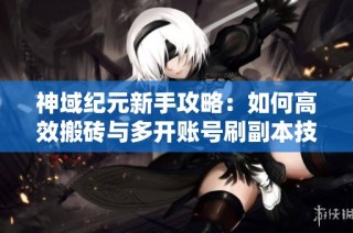 神域纪元新手攻略：如何高效搬砖与多开账号刷副本技巧解析