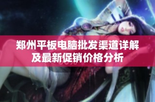 郑州平板电脑批发渠道详解及最新促销价格分析