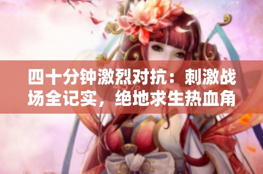 四十分钟激烈对抗：刺激战场全记实，绝地求生热血角逐开启！