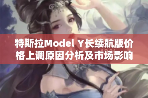 特斯拉Model Y长续航版价格上调原因分析及市场影响
