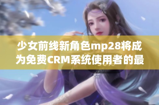 少女前线新角色mp28将成为免费CRM系统使用者的最佳选择