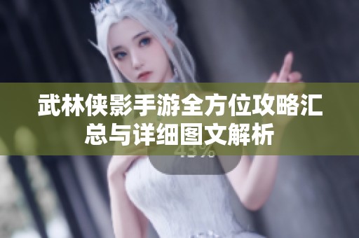 武林侠影手游全方位攻略汇总与详细图文解析