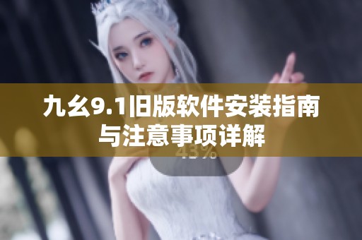 九幺9.1旧版软件安装指南与注意事项详解