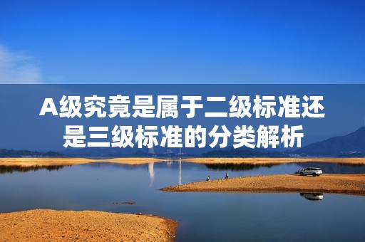 A级究竟是属于二级标准还是三级标准的分类解析