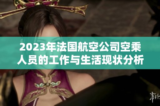 2023年法国航空公司空乘人员的工作与生活现状分析