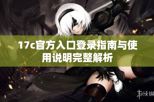 17c官方入口登录指南与使用说明完整解析