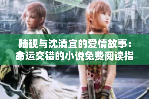 陆砚与沈清宜的爱情故事：命运交错的小说免费阅读指南