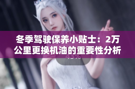 冬季驾驶保养小贴士：2万公里更换机油的重要性分析