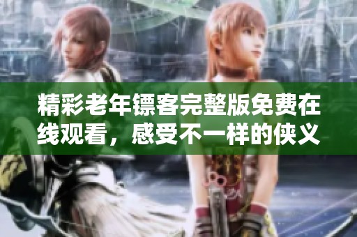精彩老年镖客完整版免费在线观看，感受不一样的侠义精神