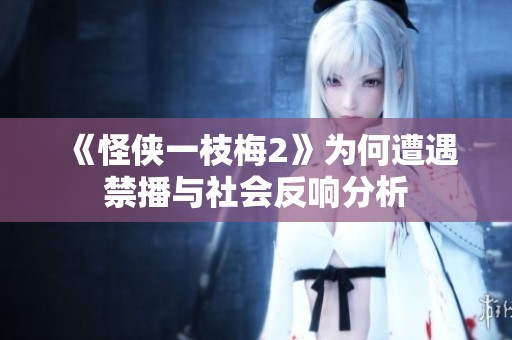 《怪侠一枝梅2》为何遭遇禁播与社会反响分析