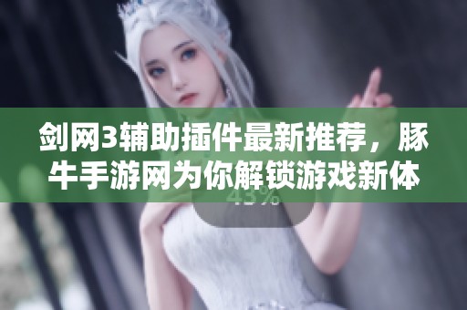 剑网3辅助插件最新推荐，豚牛手游网为你解锁游戏新体验