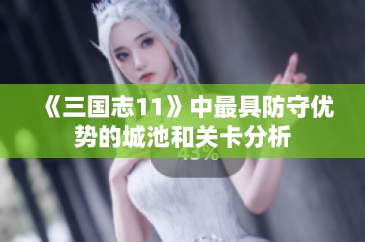 《三国志11》中最具防守优势的城池和关卡分析