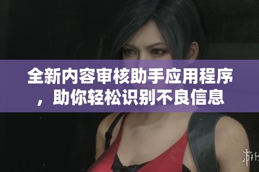 全新内容审核助手应用程序，助你轻松识别不良信息