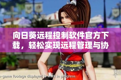 向日葵远程控制软件官方下载，轻松实现远程管理与协作