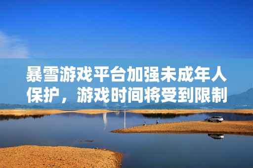 暴雪游戏平台加强未成年人保护，游戏时间将受到限制