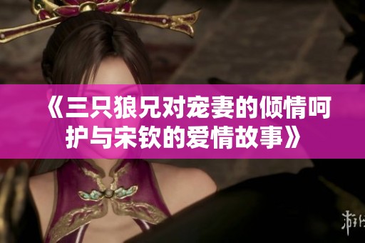 《三只狼兄对宠妻的倾情呵护与宋钦的爱情故事》