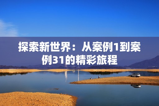 探索新世界：从案例1到案例31的精彩旅程