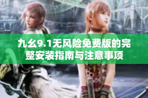 九幺9.1无风险免费版的完整安装指南与注意事项