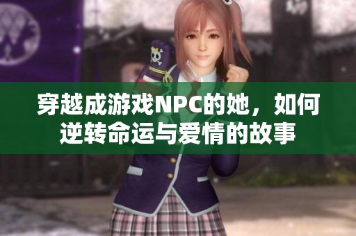 穿越成游戏NPC的她，如何逆转命运与爱情的故事