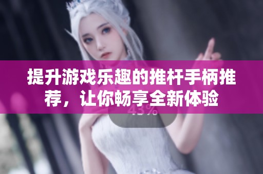 提升游戏乐趣的推杆手柄推荐，让你畅享全新体验