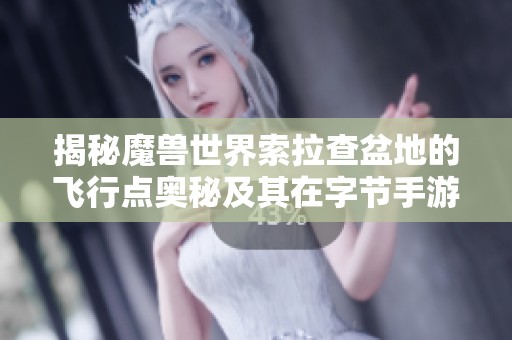 揭秘魔兽世界索拉查盆地的飞行点奥秘及其在字节手游中的意义