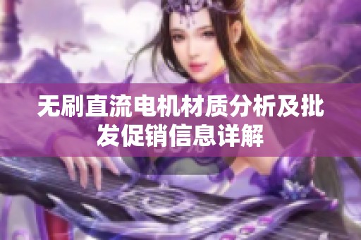 无刷直流电机材质分析及批发促销信息详解